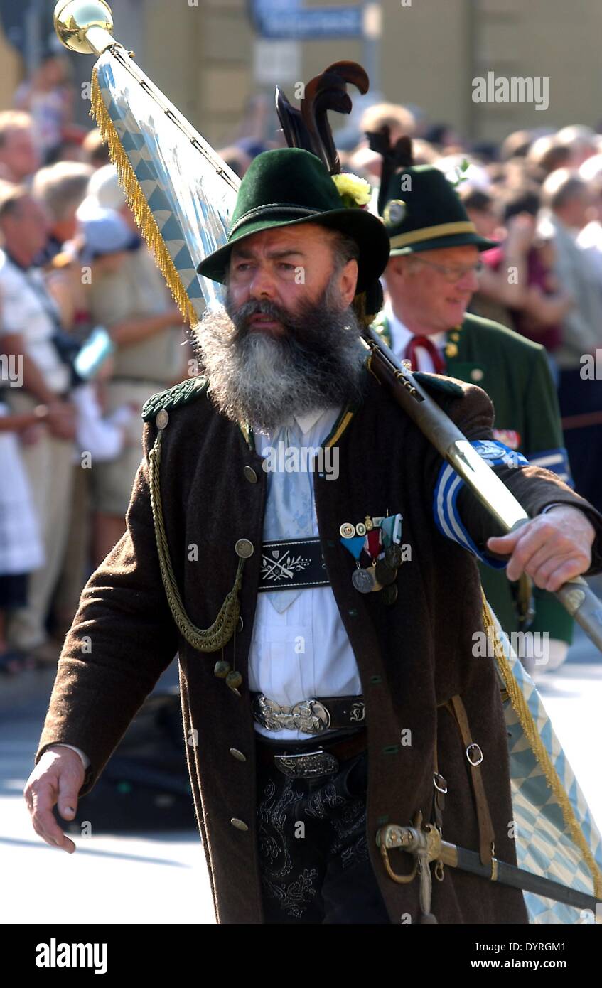 Oktoberfest a Monaco di Baviera, 2003 Foto Stock