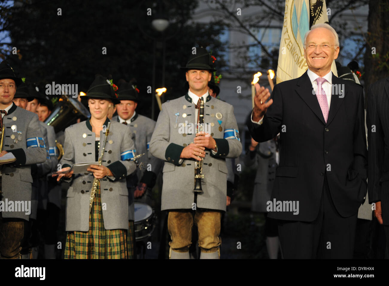 Edmund Stoiber alla serata di gala per il suo settantesimo compleanno, 2011 Foto Stock