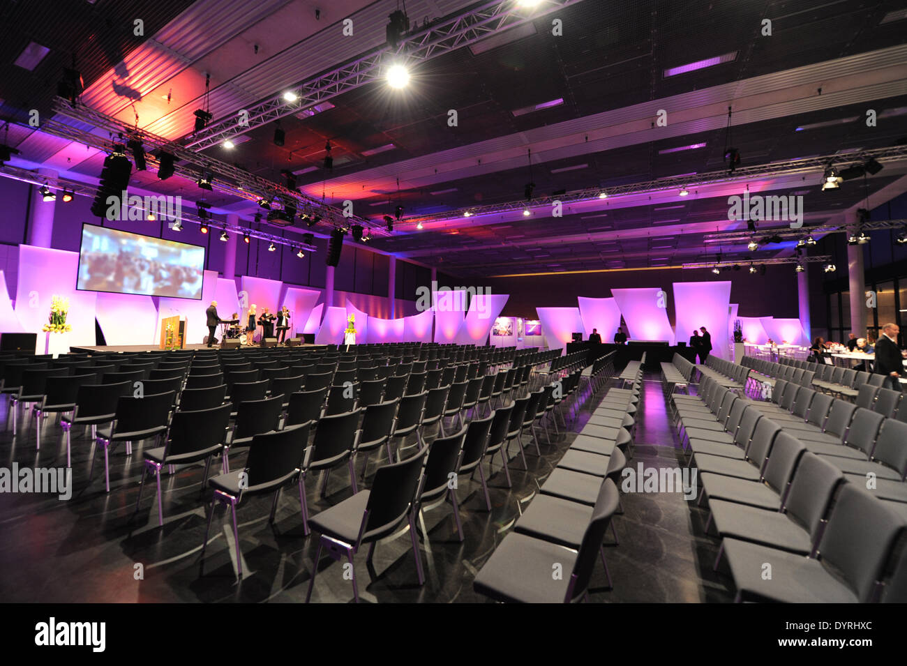 Apertura della Kleine Olympiahalle (Piccole Olympic Hall) di Monaco di Baviera, 2011 Foto Stock
