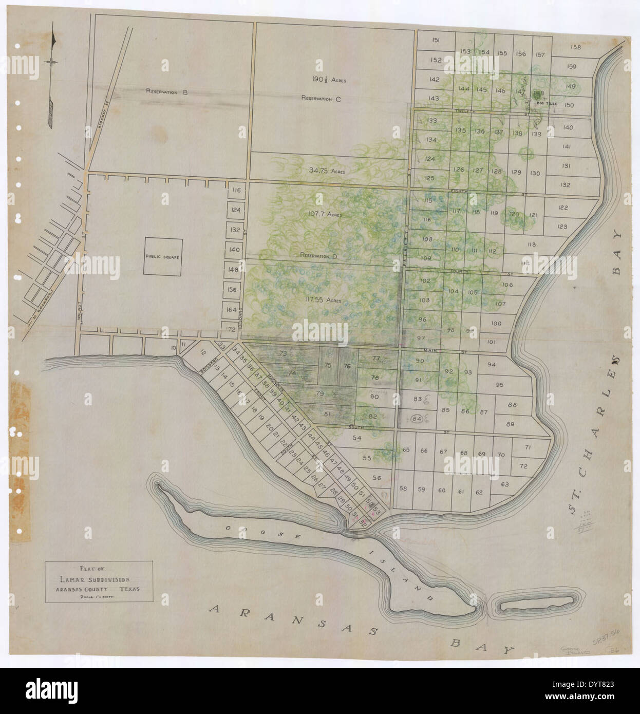 Goose Creek French Village Mo Plat Map Plat Map Immagini E Fotos Stock - Alamy