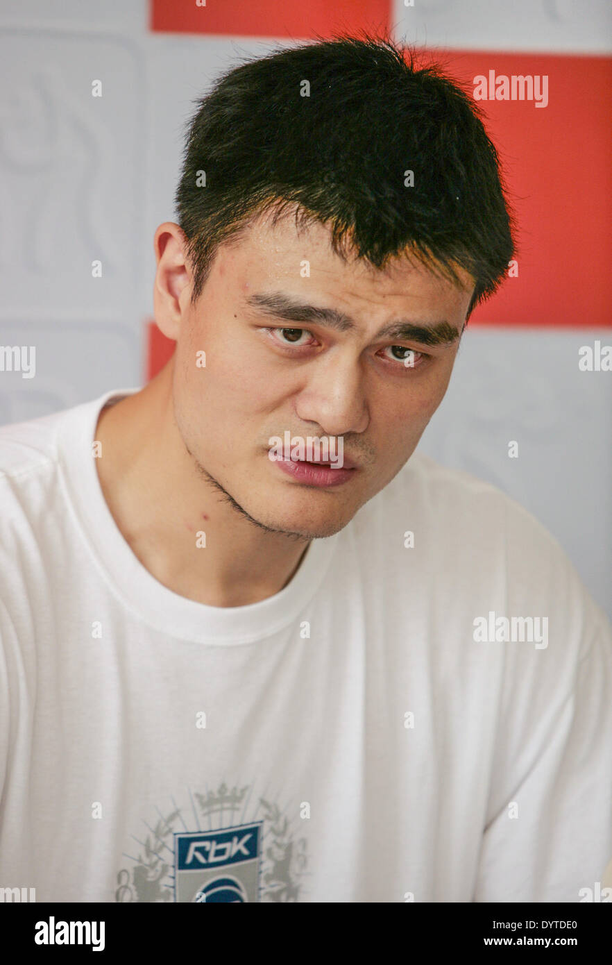 Yao Ming Foto Stock