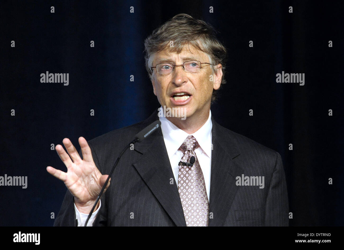 Bill Gates Foto Stock