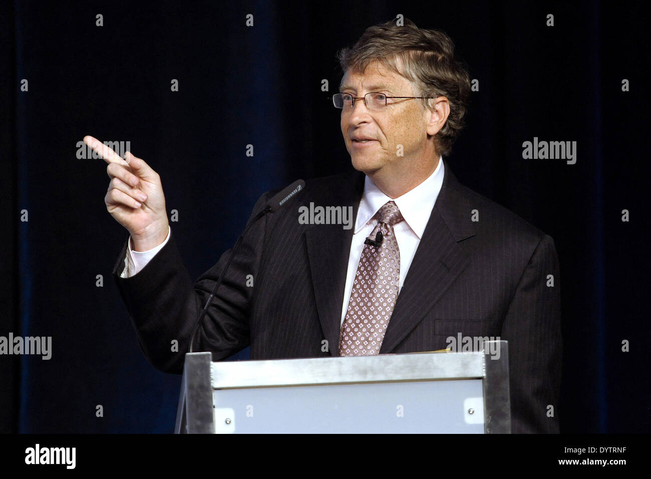 Bill Gates Foto Stock