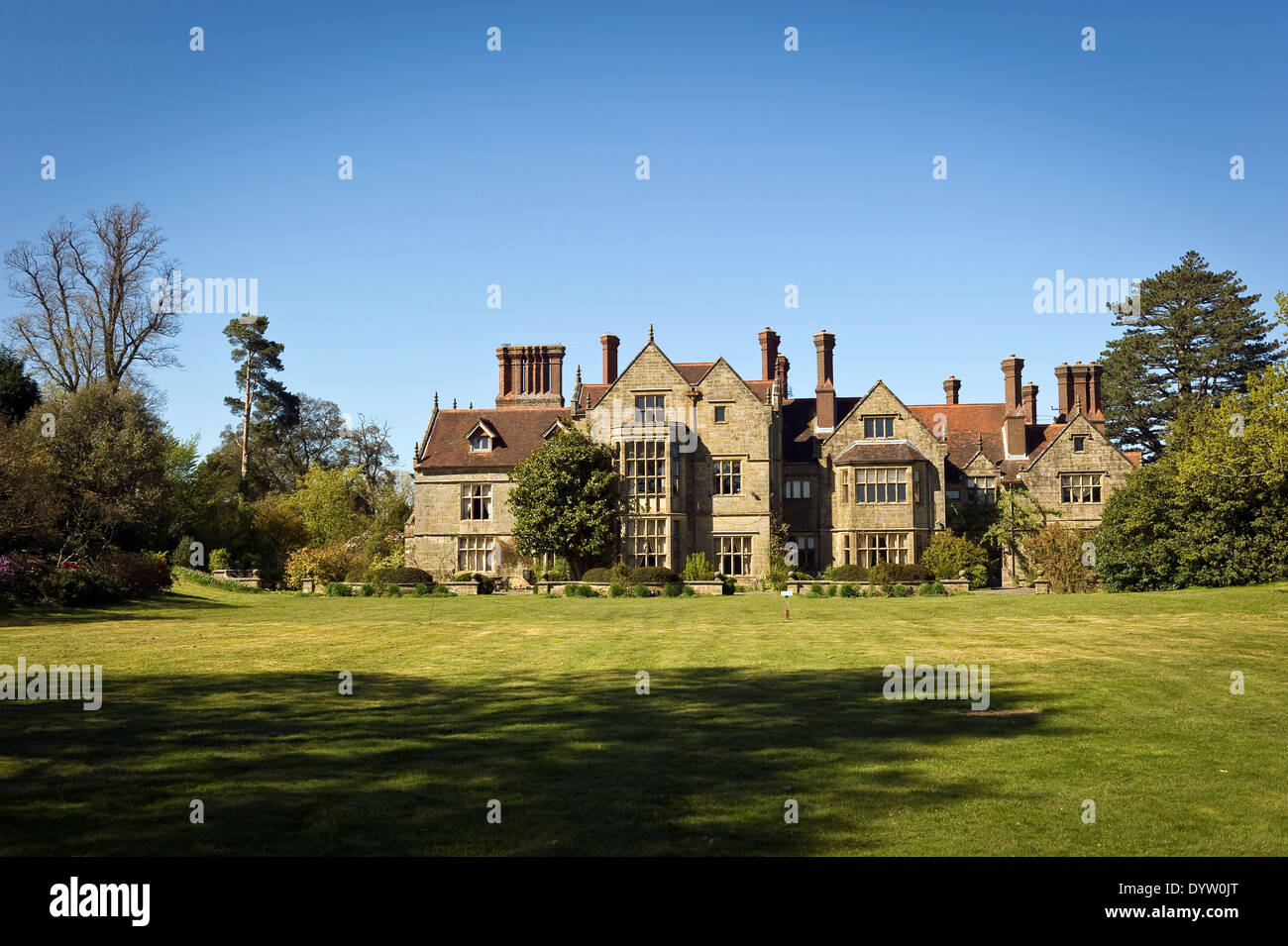 Borde Hill House vicino a Haywards Heath, West Sussex, Regno Unito Foto Stock