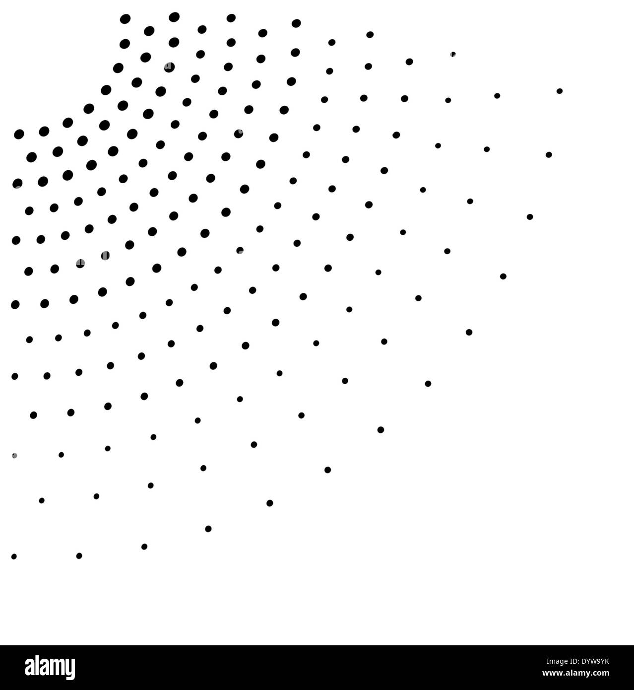 trama punteggiata Foto Stock