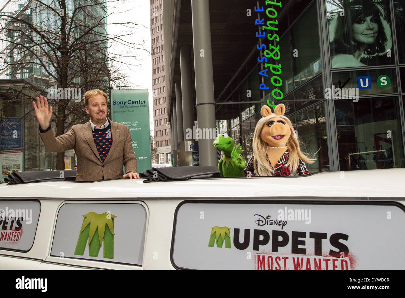 Berlino, Germania, premere evento per Disney movie Muppets - più ricercati Foto Stock