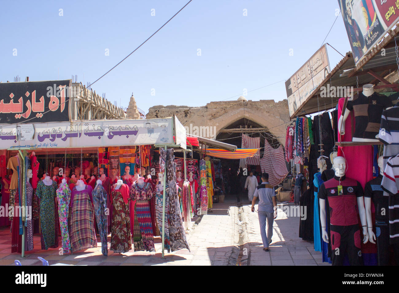 Città di mercato Kifl Foto Stock