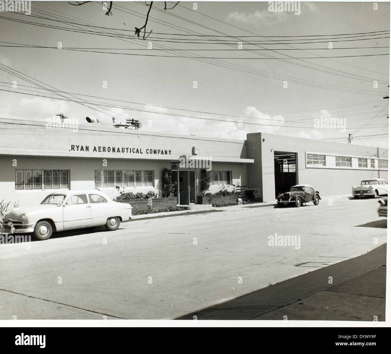 Ryan Aeronautical a Lindbergh Field Foto Stock