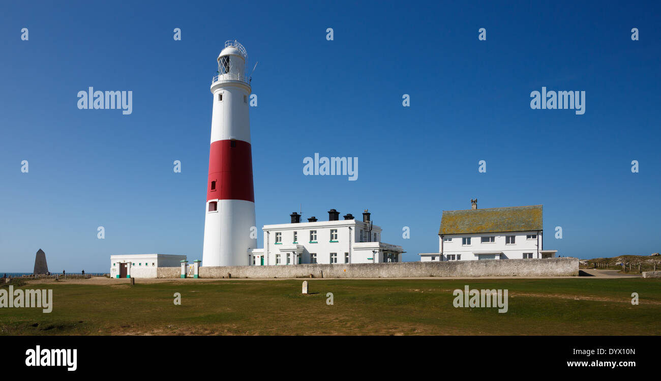 Portland Bill Lighthouse, il West Dorset Foto Stock