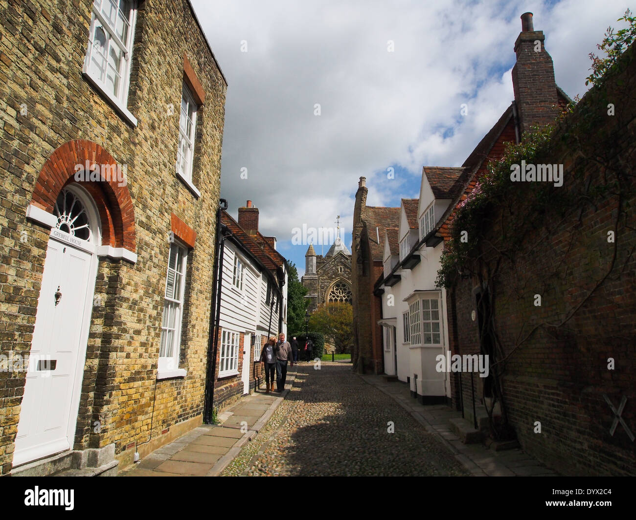 La segala porto e città viste, segala, West Sussex Foto Stock