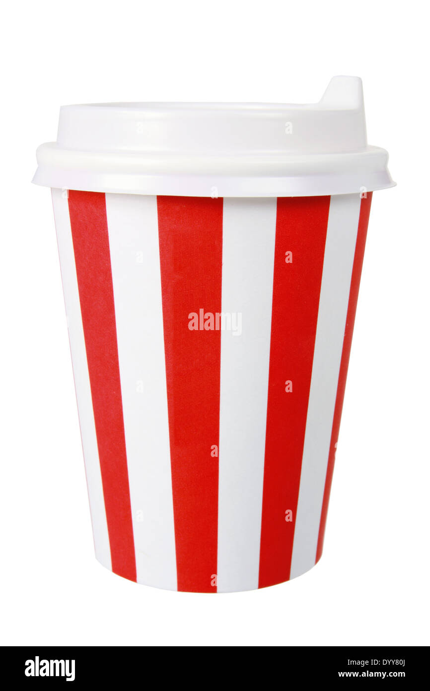 Tazza di caffè da asporto Foto Stock