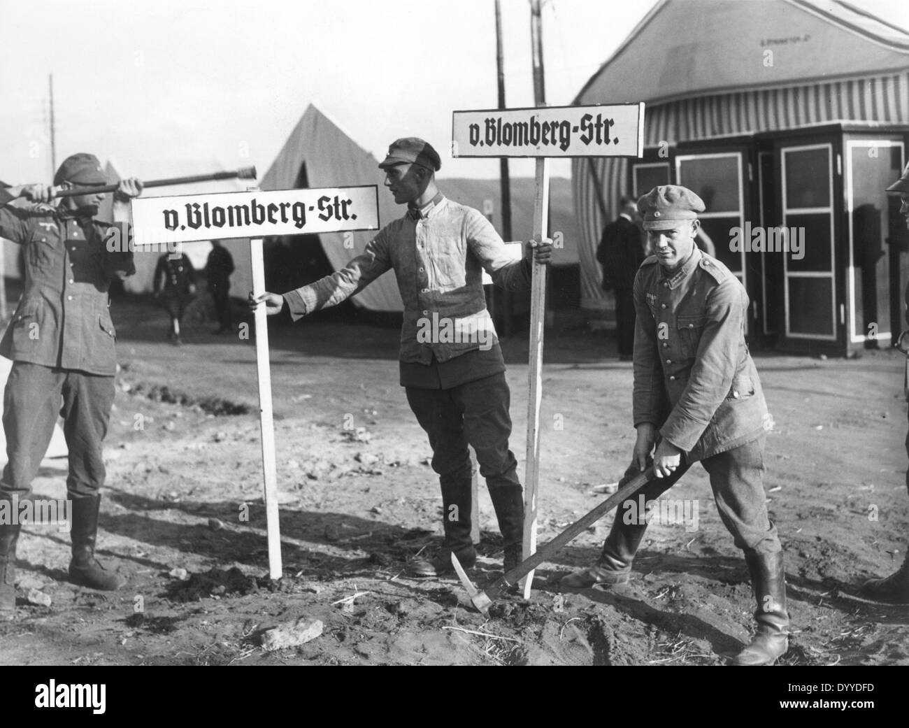 Werner von Blomberg Foto Stock