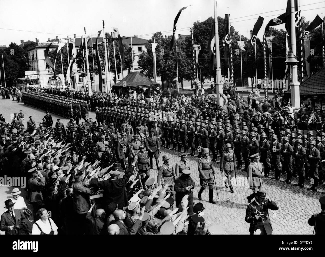 Rimembranza congresso di partito della NSDAP a Weimar, 1936 Foto Stock