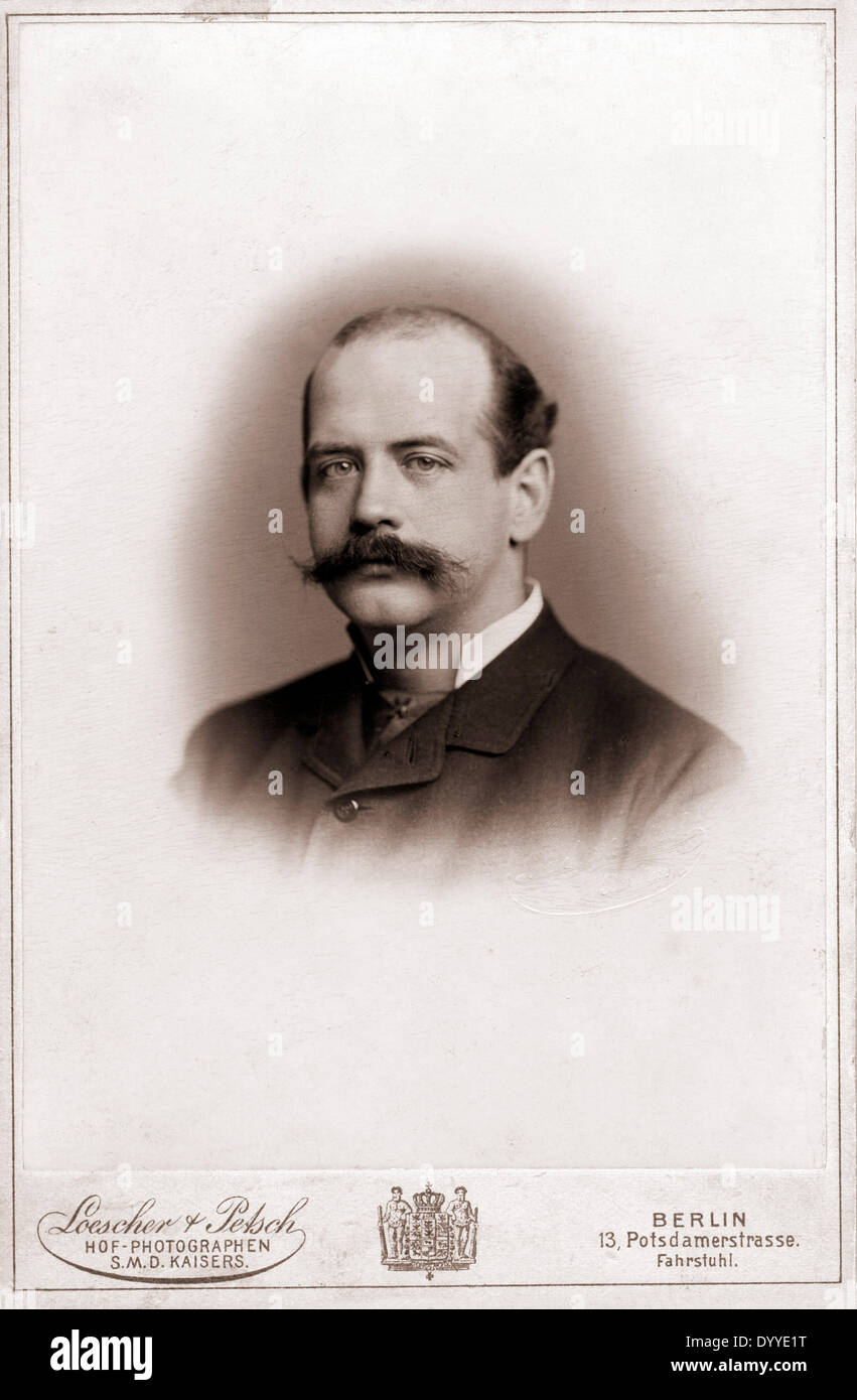 Wilhelm von Graf Bismarck Foto Stock