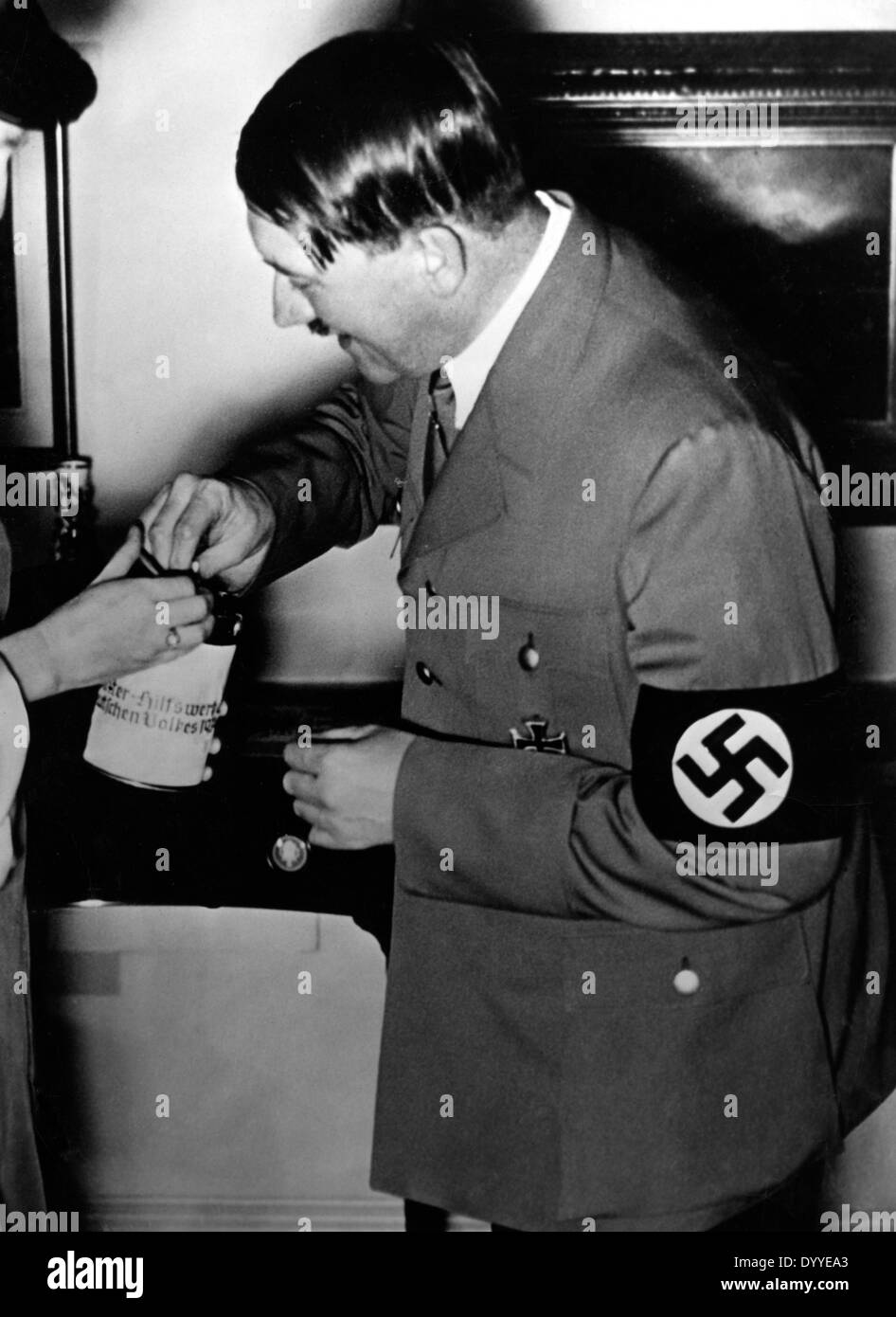 Adolf Hitler Foto Stock