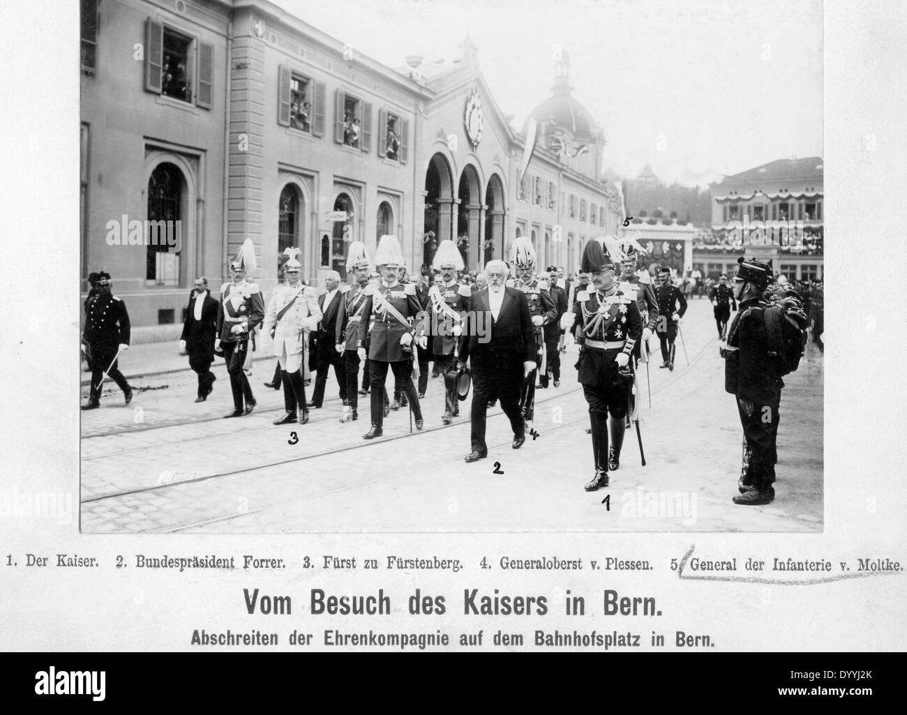 Wilhelm II. Foto Stock