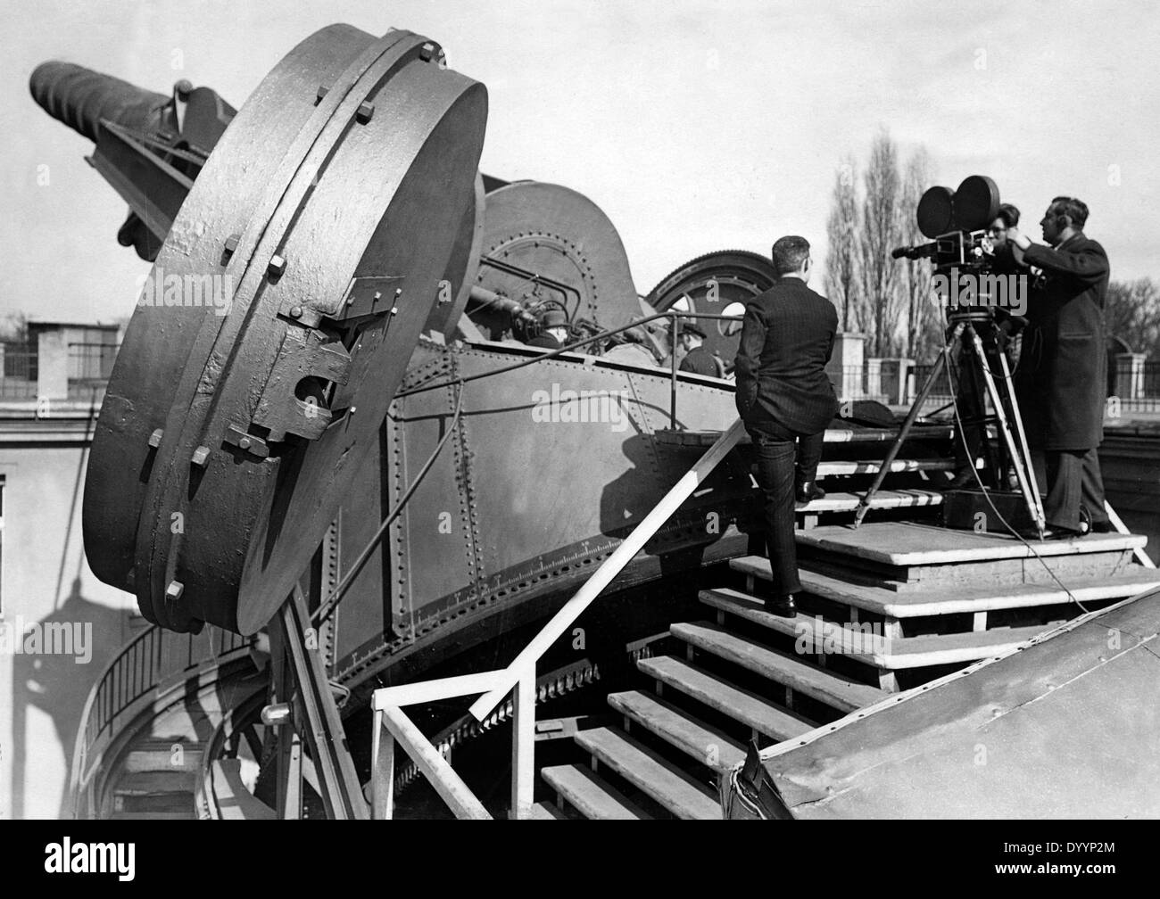 Riprese con l'osservatorio di Berlino, 1933 Foto Stock