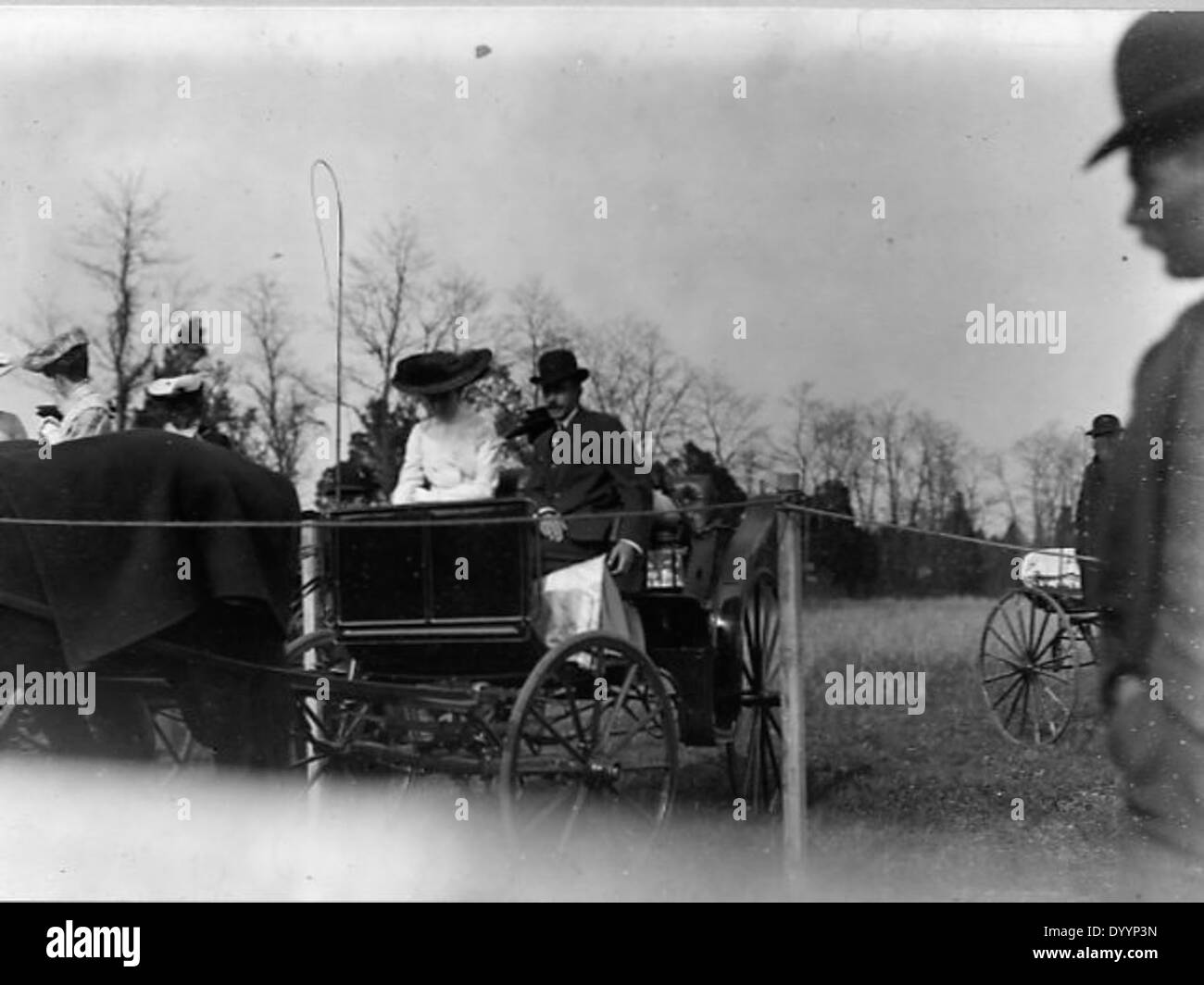 Alice Roosevelt e Nicholas Longworth Foto Stock