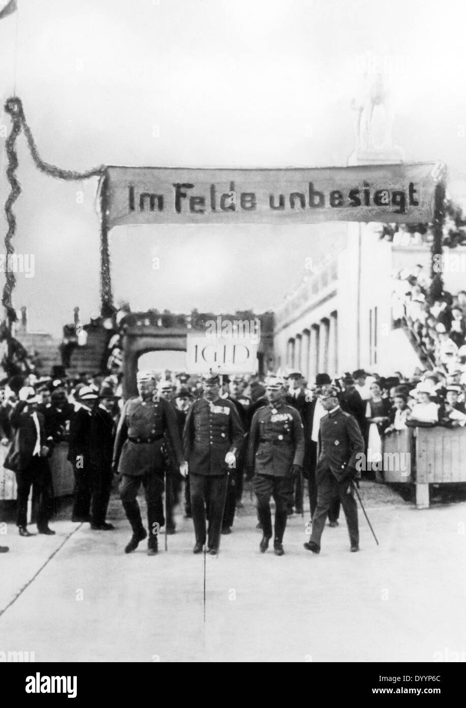Veterani incontro a Potsdam, 1923 Foto Stock
