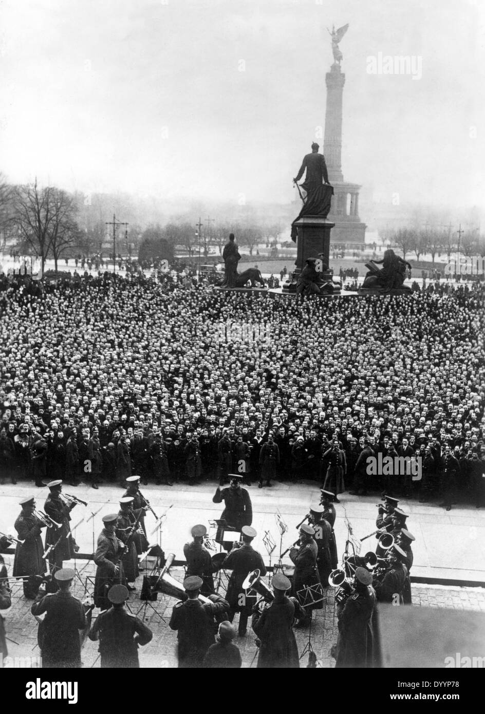 Le proteste a Berlino contro il movimento di autonomia nel Palatinato, 1924 Foto Stock