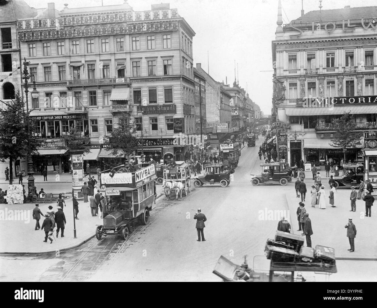 La Friedrichstrasse, 1913 Foto Stock