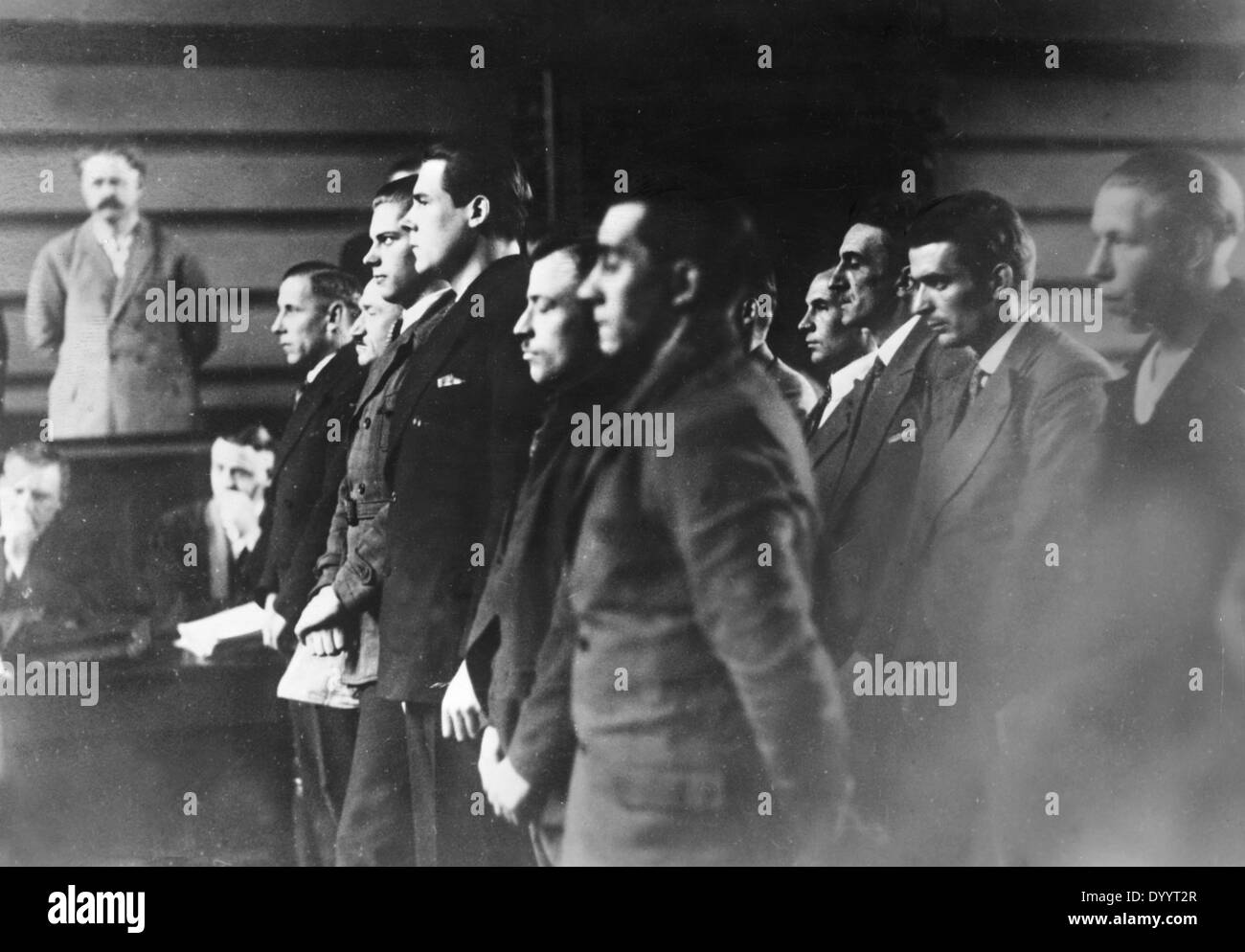 Il 'Altona Bloody Sunday' prova, 1933 Foto Stock
