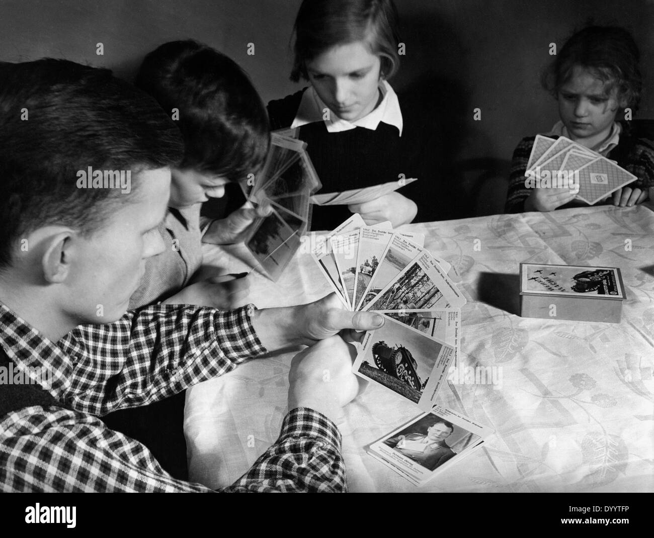 Wehrmacht card game, 1937 Foto Stock