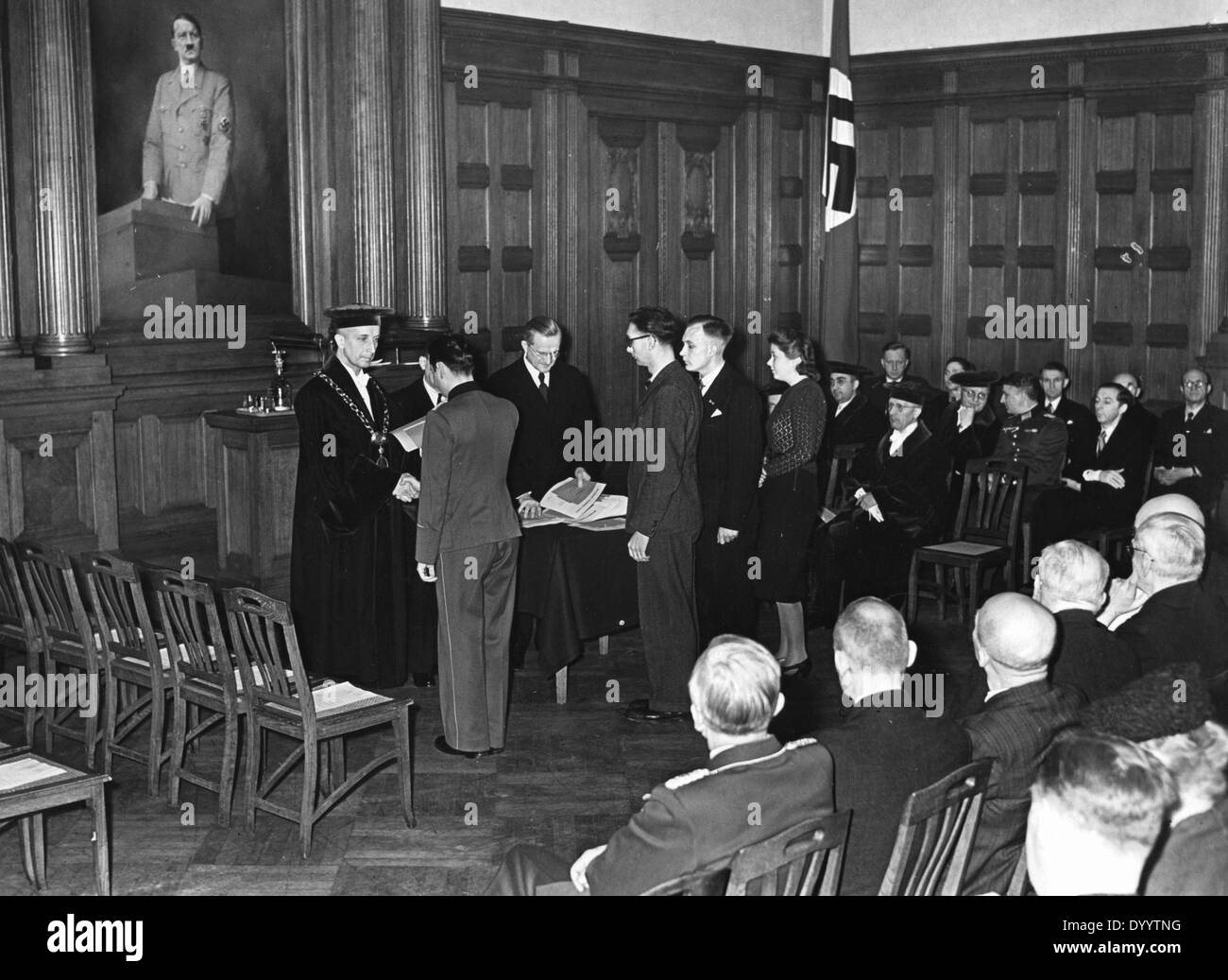 Gli studenti in stato nazista, 1942 Foto Stock