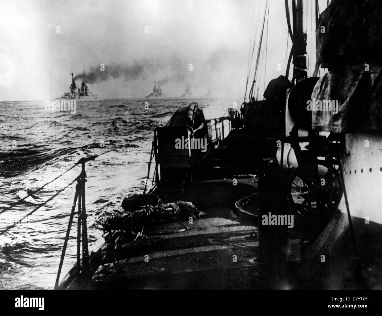 Il tedesco deep sea fleet, 1916 Foto Stock