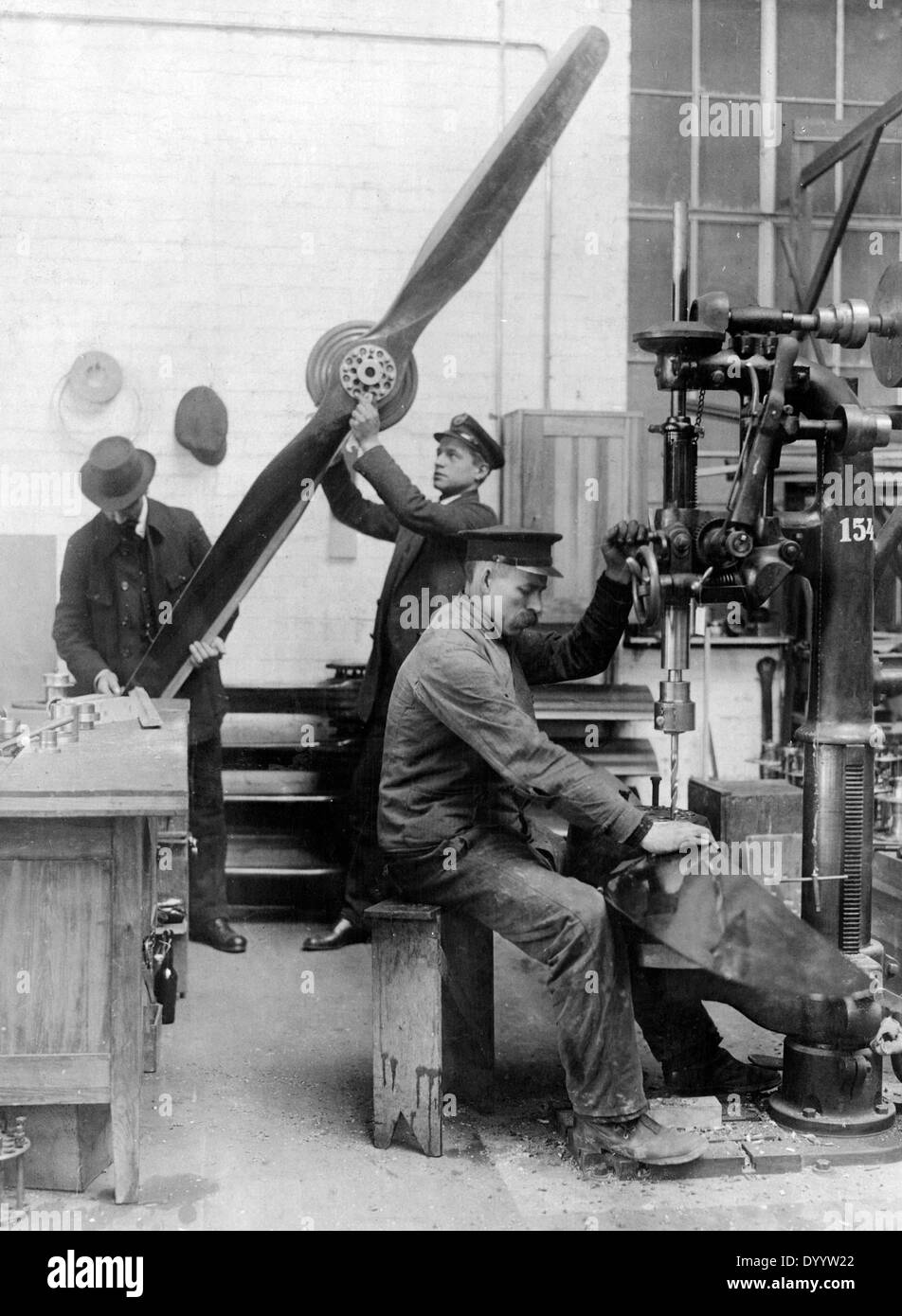 Industria aerospaziale in Germania nella Prima Guerra Mondiale Foto Stock