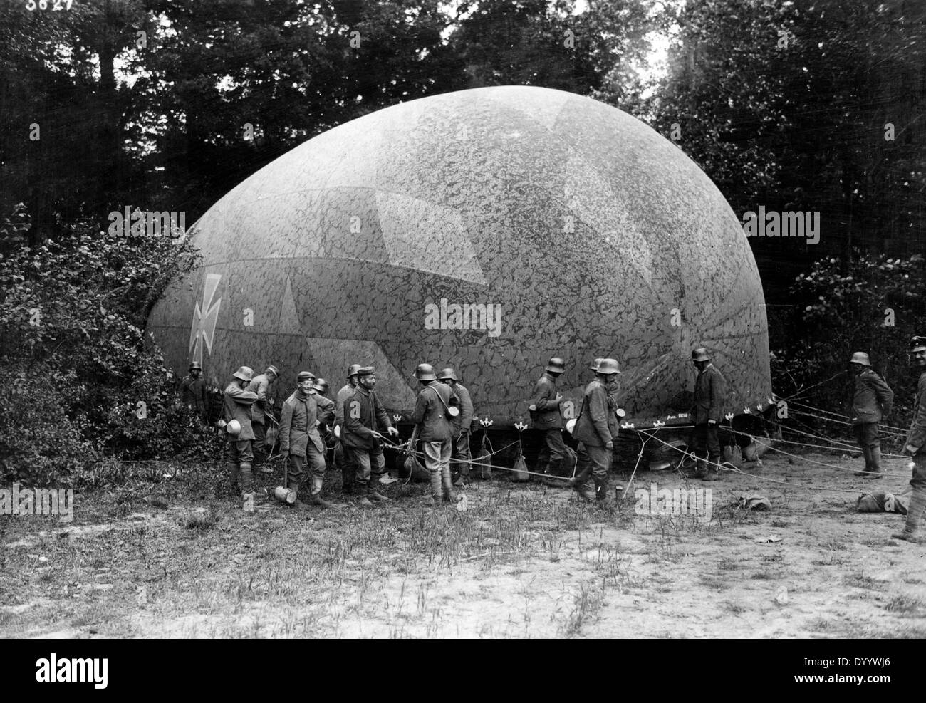 Un palloncino nascondiglio del 1918 Foto Stock