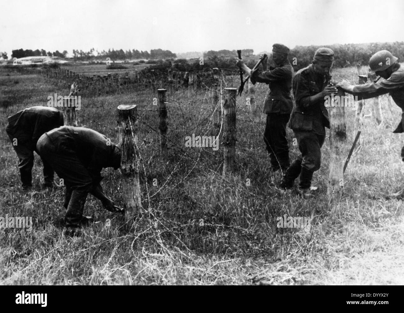 Inizio dell'assalto in Russia, 22 giugno 1941 Foto Stock