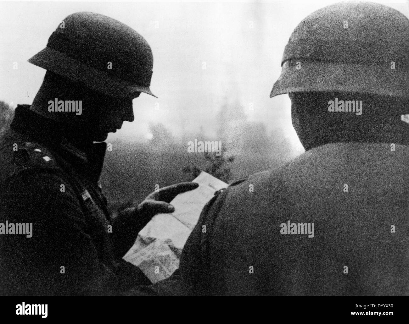 Inizio dell'attacco in Russia, 22.06.1941 Foto Stock