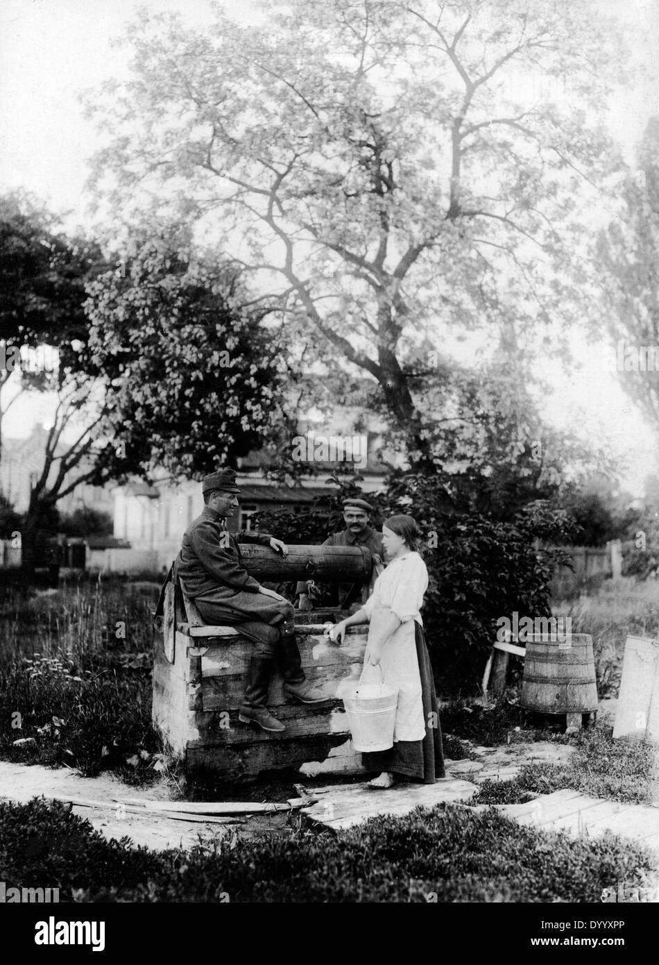 Campagna vicino Brest-Litowsk, 1918 Foto Stock