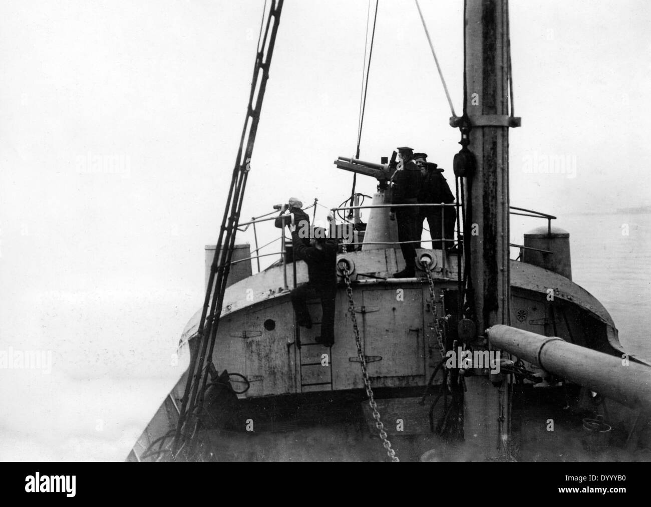 La Prima Guerra Mondiale: marina militare tedesca in guerra Foto Stock