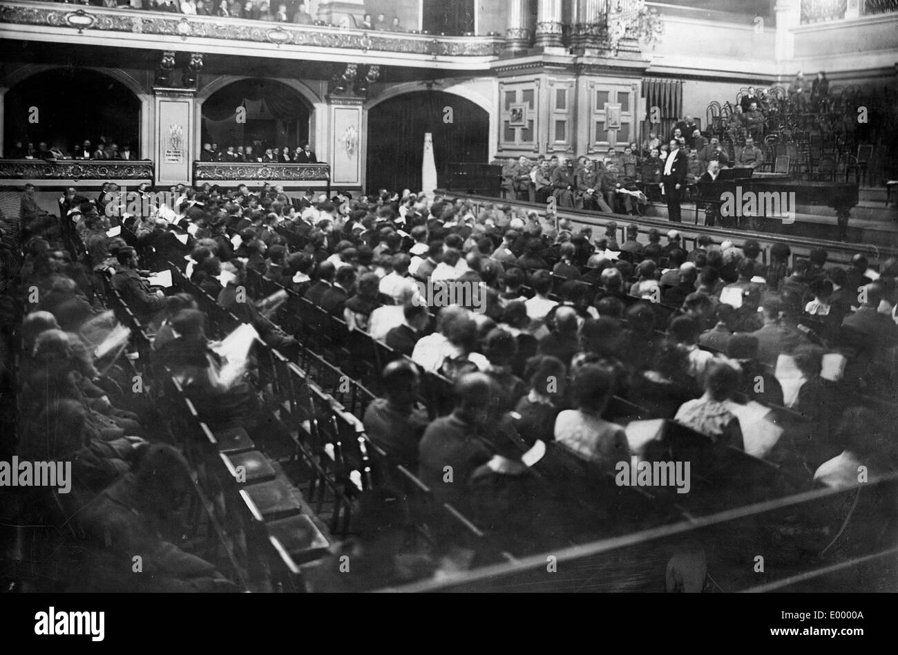 Evento di beneficenza a Berlino, 1917 Foto Stock