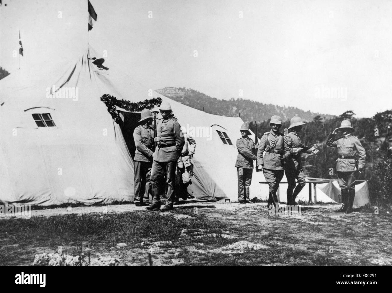 Enver Pasha in Mesopotamia Foto Stock