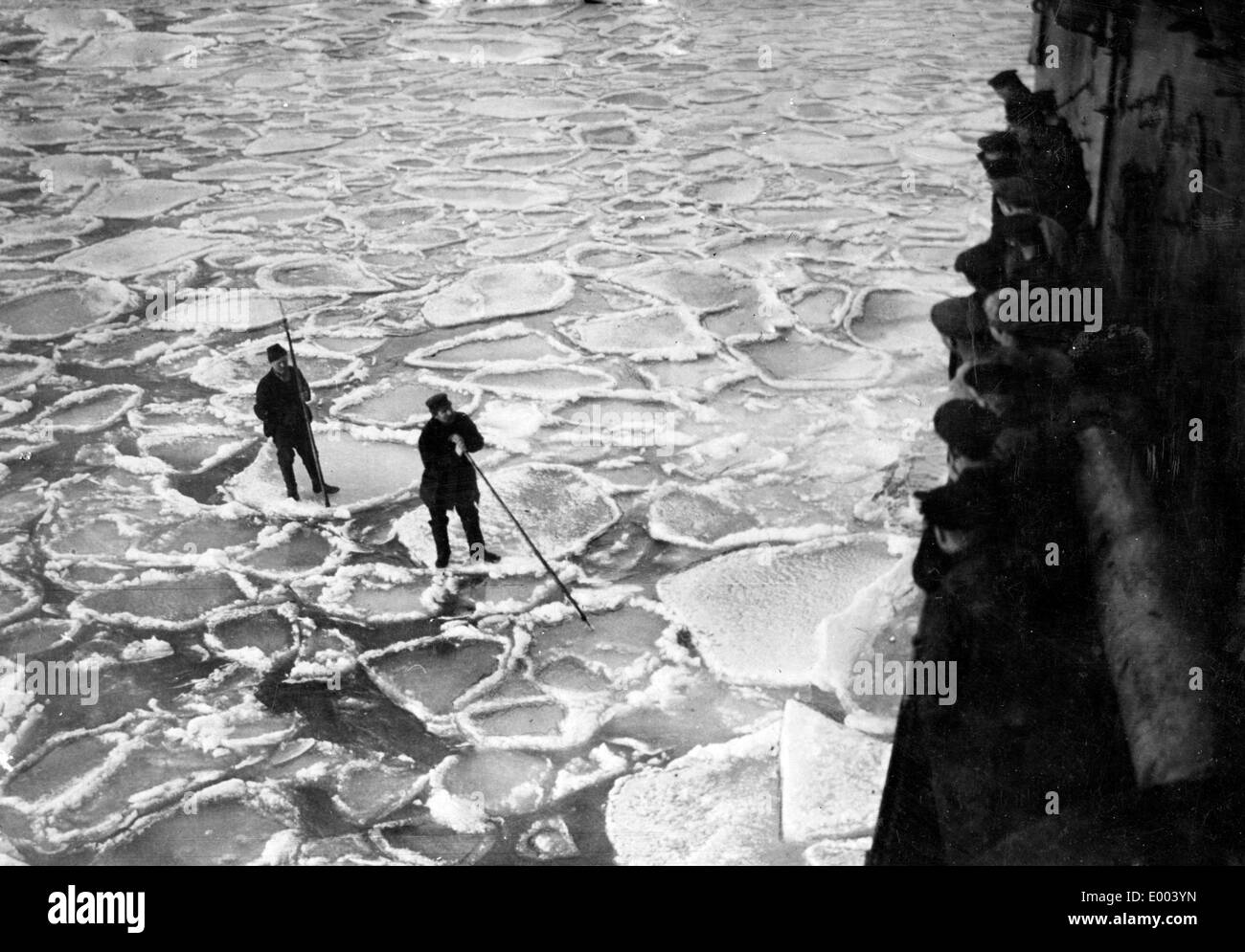 Truppe tedesche sulle isole Aland, 1918 Foto Stock