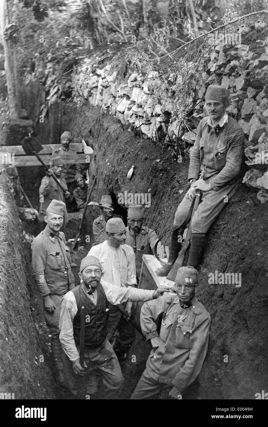 Truppe bosniache a fronte orientale, 1915 Foto Stock