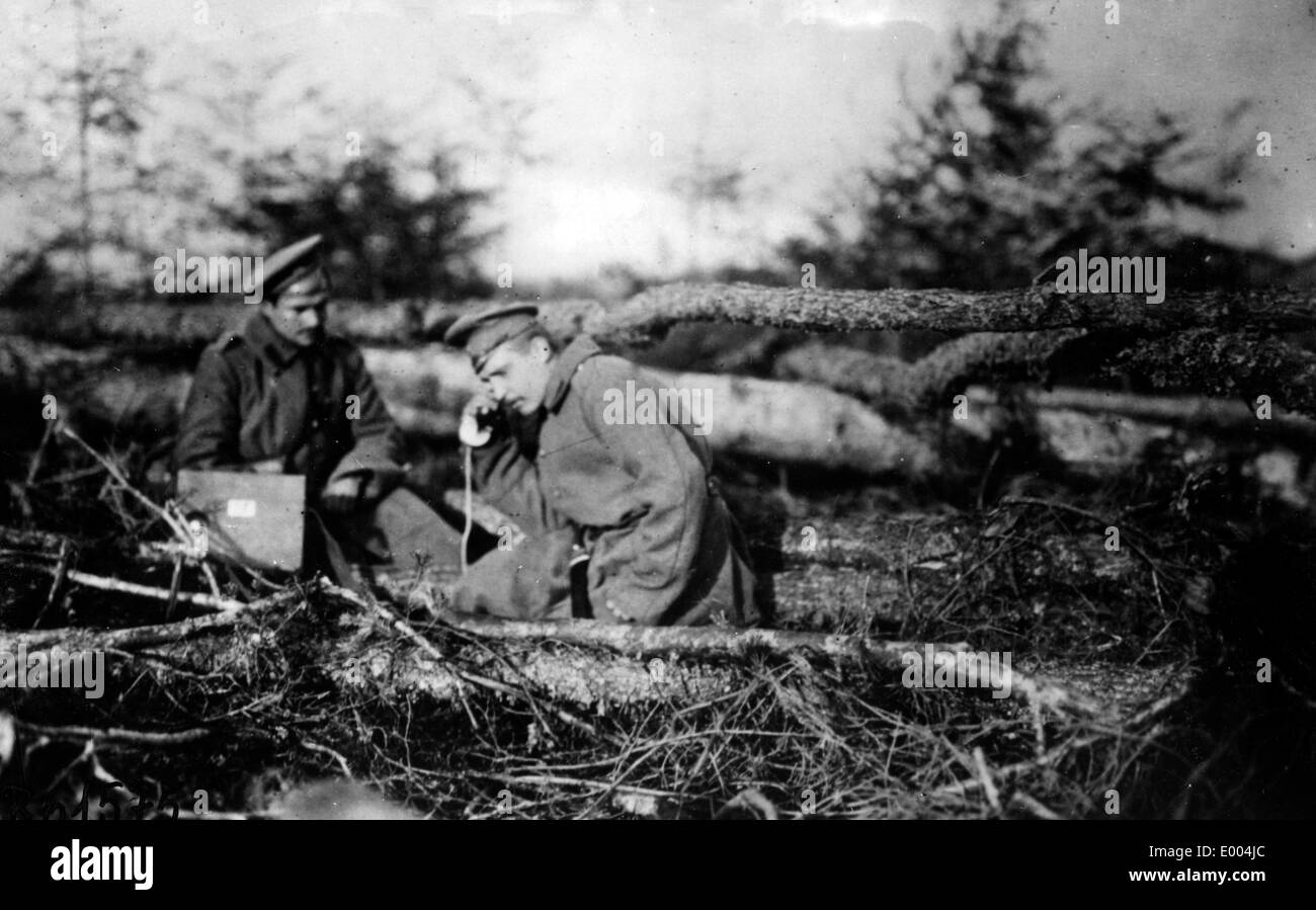 Russo stazione telefonica Foto Stock