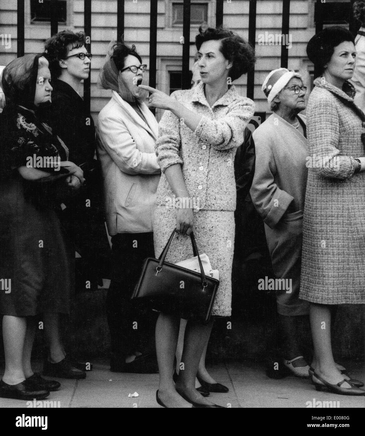 Le persone a Londra, 1967 Foto Stock