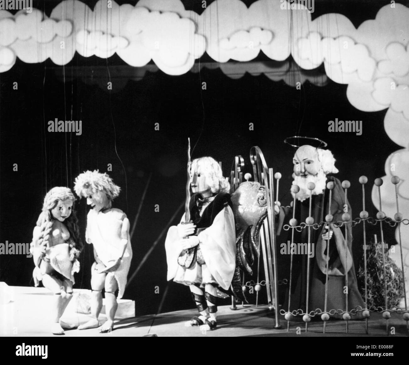 Die Schoepfung Schwaebische (la creazione sveva) in Augsburger Puppenkiste, 1969 Foto Stock