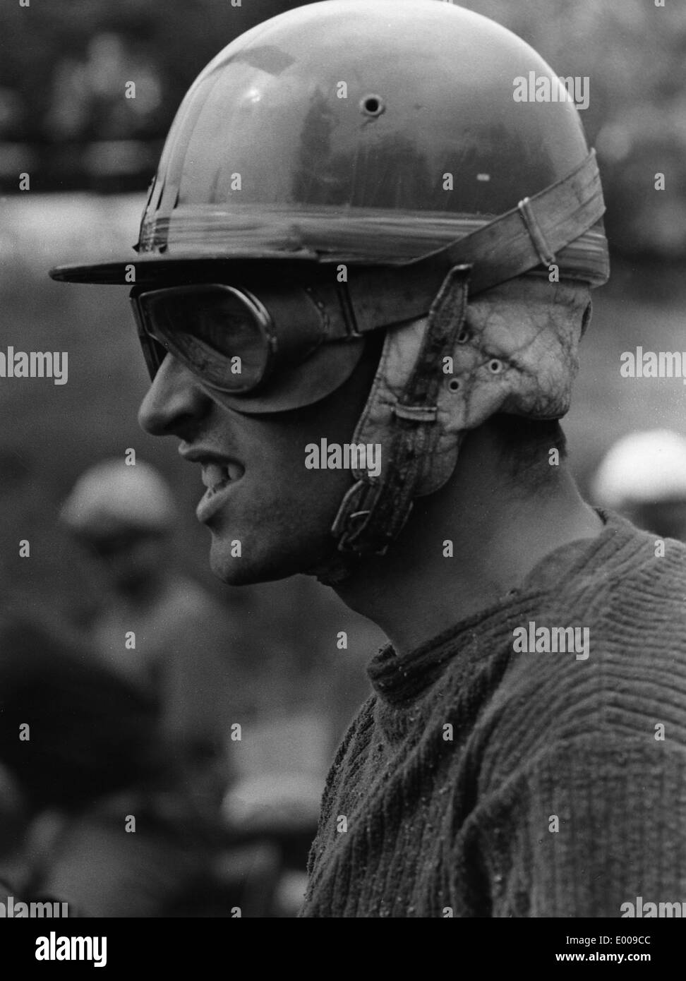 Uomo con casco di Augsburg, 1962 Foto Stock