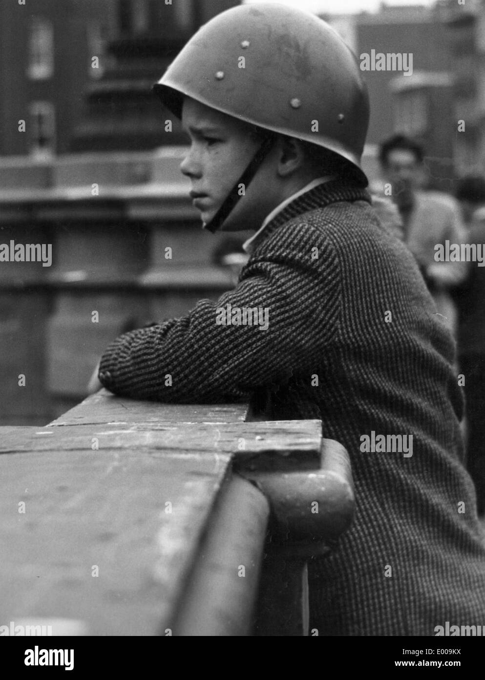 Ragazzo in Amsterdam, 1961 Foto Stock