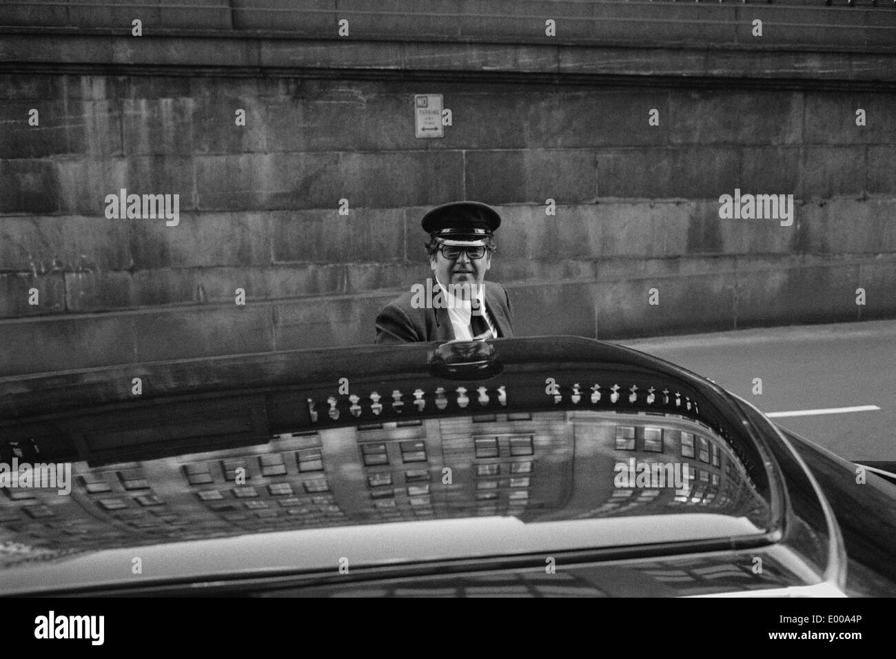 Driver in New York Foto Stock