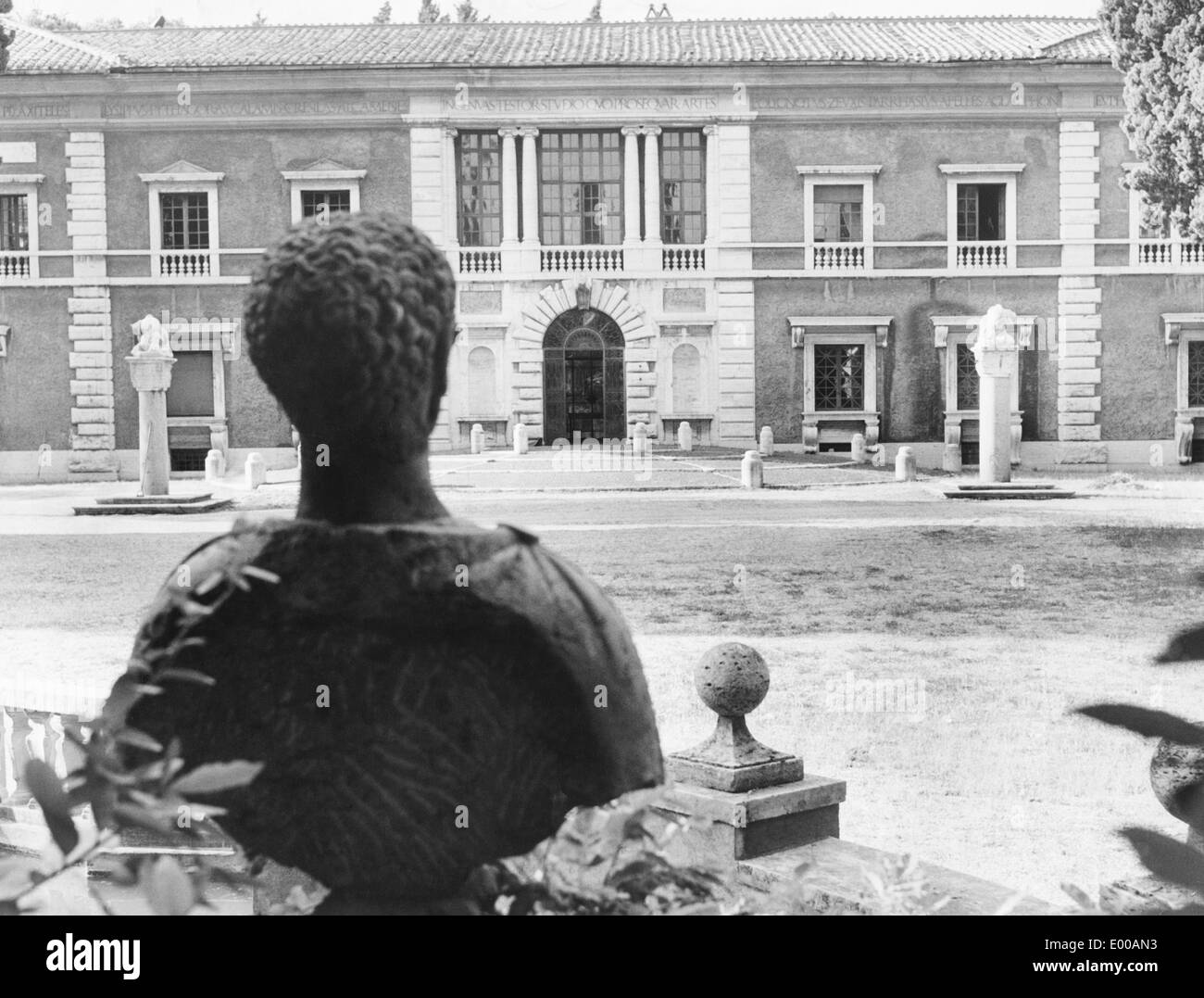 Villa Massimo di Roma, 1956 Foto Stock