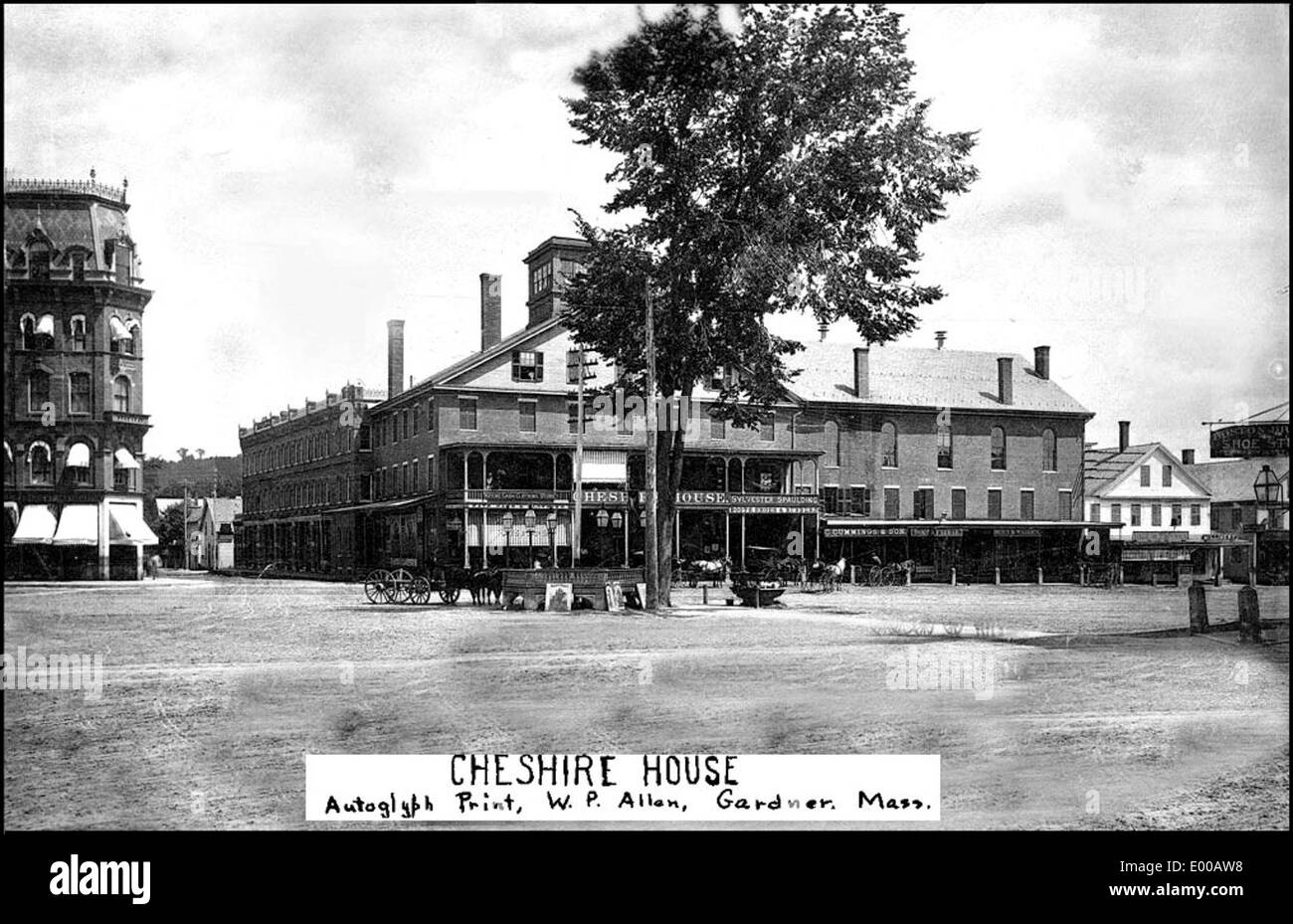 Casa di Cheshire, Main Street, Keene NH Foto Stock