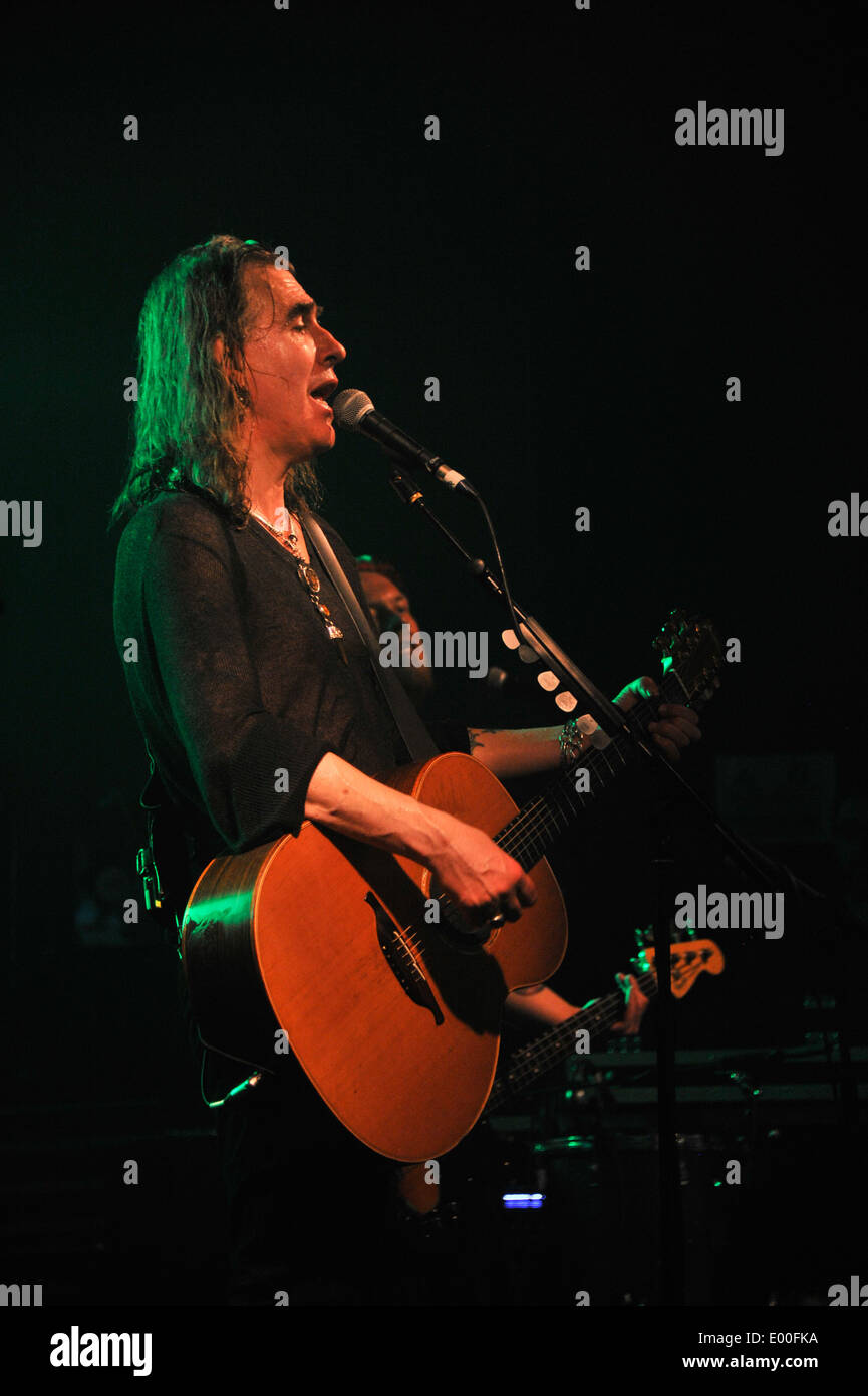 New Model Army presso la Oxford O2 Il 23 aprile 2014 come parte della gamba del Regno Unito del tour per il loro dodicesimo album in studio. Foto Stock