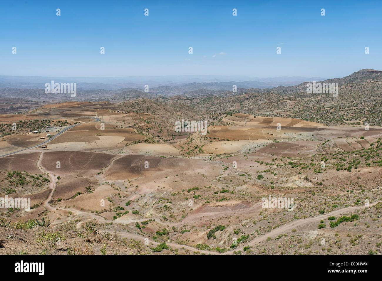 Lalibela Highlands, Etiopia Foto Stock