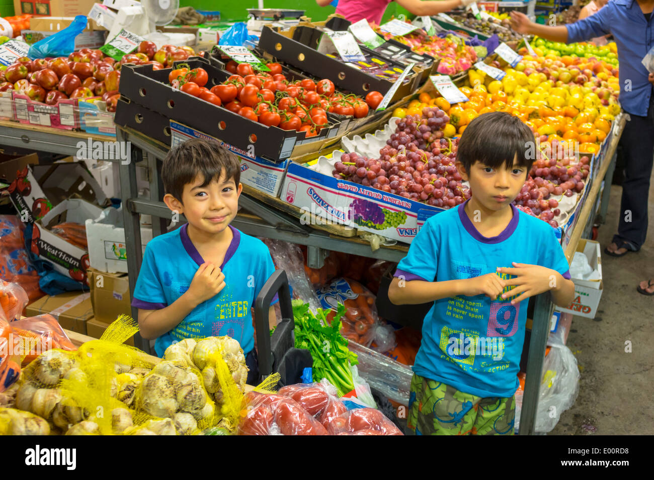 Sydney Australia,New South Wales,Haymarket,Paddy's Markets,shopping shopper shopping negozi mercati di mercato acquisti di vendita, negozio al dettaglio Foto Stock
